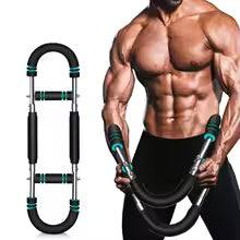 40KG U-shape hand gripper and arm twister for home workouts.