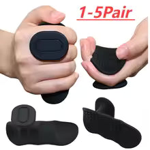 1-5 pairs finger trainers for gym, grip, hand strength training.